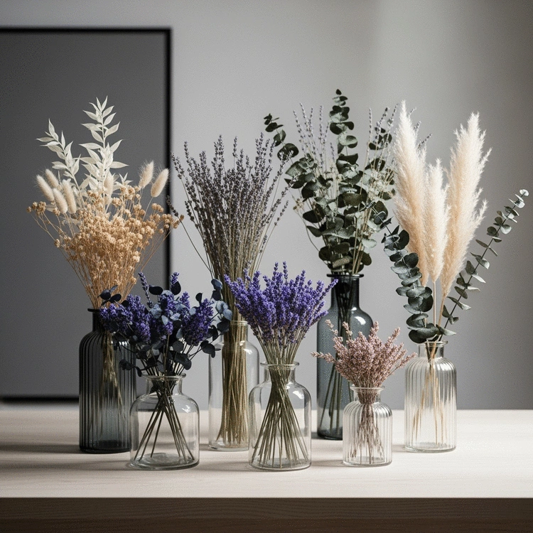 cleaning and maintaining dried flowers for home decor