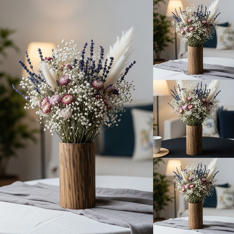 creative ways to use dried flowers in home decor